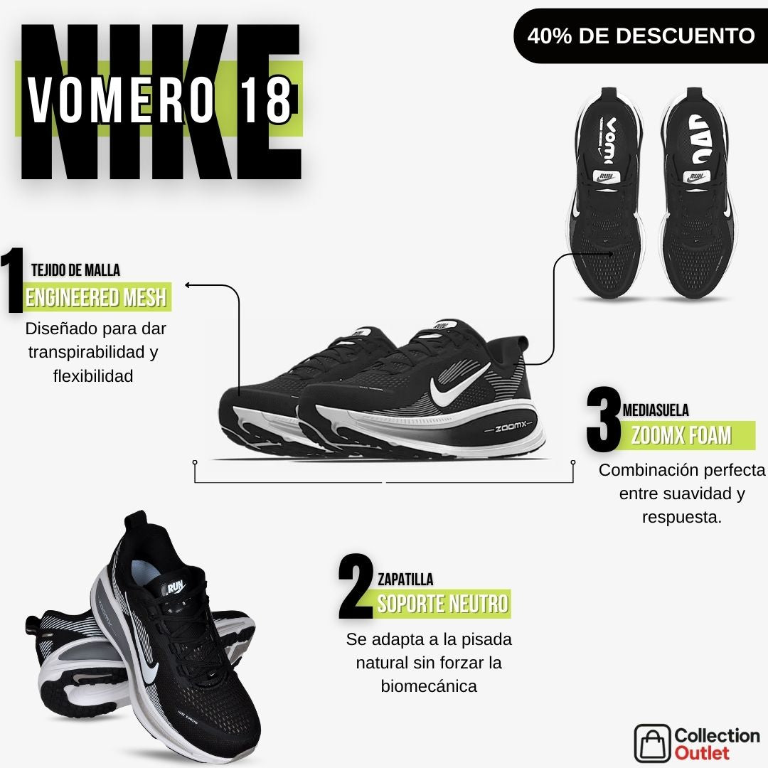 NIKE VOMERO 18®  - OFERTA POR TIEMPO LIMITADO